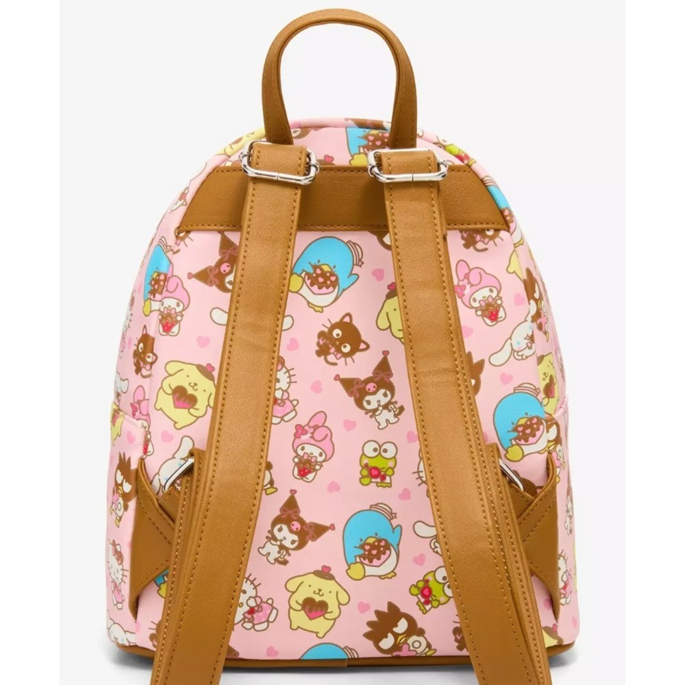 NWT Loungefly Sanrio Character Treats Mini Backpack Pink Multi Hello Kitty - Picture 2 of 3